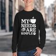 Book Coffee Dog Book My Needs Are Simple Men Women Kids Youth Crewneck Sweatshirt Book Coffee Dog Book My Needs Are Simple Men Women Kids Youth Crewneck Sweatshirt