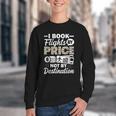 I Book Flights Not By Destination Budget Traveler Traveling Youth Crewneck Sweatshirt