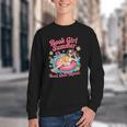 Book Girl Summer Beach Vacation Book Lover Youth Crewneck Sweatshirt Book Girl Summer Beach Vacation Book Lover Youth Crewneck Sweatshirt