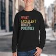 Book Lover Austen Literature What Excellent Boiled Potatoes Youth Crewneck Sweatshirt