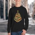 Book Lover Christmas Graphic For Librarians Youth Crewneck Sweatshirt