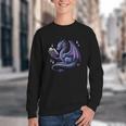 Book Lover Dragon Reading Cool Fantasy Women Girls Kids Men Youth Crewneck Sweatshirt