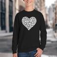 Book Lover Heart Shape Reading Librarian Library Teacher Youth Crewneck Sweatshirt Book Lover Heart Shape Reading Librarian Library Teacher Youth Crewneck Sweatshirt