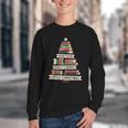 Book Merry Little Christmas Tree Holiday Youth Crewneck Sweatshirt
