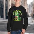 Book A Saurus Bookasaurus Dinosaur Book Girls Boys Toddler Youth Crewneck Sweatshirt
