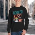 Booked And Busy Cool Coffee Reading Relaxing Books Youth Crewneck Sweatshirt Booked And Busy Cool Coffee Reading Relaxing Books Youth Crewneck Sweatshirt
