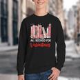 All Booked For Valentine Book Lovers Women Girl Teacher Youth Crewneck Sweatshirt All Booked For Valentine Book Lovers Women Girl Teacher Youth Crewneck Sweatshirt