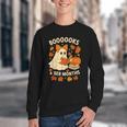 Books And BER Months Fall Librarian Reading Halloween Youth Crewneck Sweatshirt