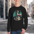Books Dragon Reading Book Lover Youth Crewneck Sweatshirt Books Dragon Reading Book Lover Youth Crewneck Sweatshirt