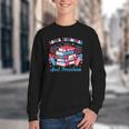 Books Fireworks And Freedom Independence Day Book Lover Youth Crewneck Sweatshirt