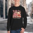 Books Are My Love Language Teddy Bear Book Lovers Valentine Youth Crewneck Sweatshirt Books Are My Love Language Teddy Bear Book Lovers Valentine Youth Crewneck Sweatshirt