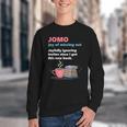 Books Saying JOMO Joy Of Missing Out For Bookworms Youth Crewneck Sweatshirt