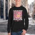 I Like My Books Spicy And My Coffee Icy Librarian Youth Crewneck Sweatshirt