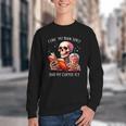 I Like My Books Spicy And My Coffee Icy Skeleton Youth Crewneck Sweatshirt I Like My Books Spicy And My Coffee Icy Skeleton Youth Crewneck Sweatshirt