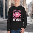 Bookworm Just A Girl Who Loves To Read Youth Crewneck Sweatshirt