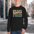 Born To Read Books Forced To Read Emails Reading Books Dad Youth Crewneck Sweatshirt