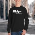 Brooklyn Public Library NY New York Neighborhood Book Lover Youth Crewneck Sweatshirt