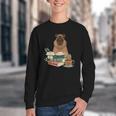 Capybara Glasses Reading Books Capybara Nerd Bookworm Youth Crewneck Sweatshirt Capybara Glasses Reading Books Capybara Nerd Bookworm Youth Crewneck Sweatshirt
