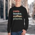 Cats Books Coffee Plants Gardening Mama Mom Mothers Youth Crewneck Sweatshirt Cats Books Coffee Plants Gardening Mama Mom Mothers Youth Crewneck Sweatshirt