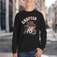 Chapter 18 18th Birthday Women Book Lovers Its My Birthday Youth Crewneck Sweatshirt