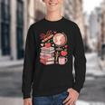 Coquette Teacher School Supplies Bows Books Globe Apple Cute Youth Crewneck Sweatshirt Coquette Teacher School Supplies Bows Books Globe Apple Cute Youth Crewneck Sweatshirt