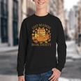 Cozy Readers Book Society Vintage Fall Books & Pumpkin Youth Crewneck Sweatshirt