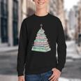 Cute Bookmas Christmas Book Tree Book Lover Teacher Youth Crewneck Sweatshirt Cute Bookmas Christmas Book Tree Book Lover Teacher Youth Crewneck Sweatshirt