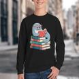 Cute Reading Seal On Books Book Lover Youth Crewneck Sweatshirt Cute Reading Seal On Books Book Lover Youth Crewneck Sweatshirt