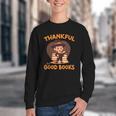Cute Thanksgiving Teacher Librarian Thankful Reading Books Youth Crewneck Sweatshirt Cute Thanksgiving Teacher Librarian Thankful Reading Books Youth Crewneck Sweatshirt