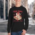 Dear Santa More Books Please Coquette Bow Books Christmas Youth Crewneck Sweatshirt Dear Santa More Books Please Coquette Bow Books Christmas Youth Crewneck Sweatshirt
