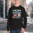 Don’t Sweat Deadlines Book Writer Author Writing Novelist Youth Crewneck Sweatshirt Don’t Sweat Deadlines Book Writer Author Writing Novelist Youth Crewneck Sweatshirt