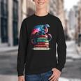 Dragons And Books Dragonworm Book Lover Reading Youth Crewneck Sweatshirt Dragons And Books Dragonworm Book Lover Reading Youth Crewneck Sweatshirt