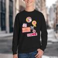 Dungeon Crawler Carl Colorful Sticker Collage LitRPG Book Youth Crewneck Sweatshirt Dungeon Crawler Carl Colorful Sticker Collage LitRPG Book Youth Crewneck Sweatshirt