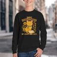 Easily Distracted By Cats And Books Cute Cat Book Lover Youth Crewneck Sweatshirt