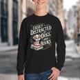 Easily Distracted By Dogs And Books Reader Animal Dog Youth Crewneck Sweatshirt