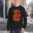 Easily Distracted By Dragons And Books Reading Youth Crewneck Sweatshirt