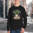 Easily Distracted By Plants And Books Youth Crewneck Sweatshirt