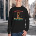 Emotionally Recovering From A Book Frog Youth Crewneck Sweatshirt