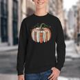 Fall Book Pumpkin Halloween Teacher Librarian Thanksgiving Youth Crewneck Sweatshirt