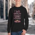 I Fall For The Characters WCrowns Fantasy Book Lover Tee Youth Crewneck Sweatshirt