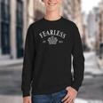 Fearless Est 2025 Powerless Book Fantasy Bookish Youth Crewneck Sweatshirt