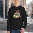 Floral Book Bloom Wildflowers Literature Nature Fantasy Youth Crewneck Sweatshirt Floral Book Bloom Wildflowers Literature Nature Fantasy Youth Crewneck Sweatshirt