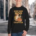 Floral Cow Reading Pun Just One More Chapter Cozy Book Lover Youth Crewneck Sweatshirt Floral Cow Reading Pun Just One More Chapter Cozy Book Lover Youth Crewneck Sweatshirt