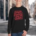 Forget Flowers Buy Me Books Valentine Bookish Book Lover Youth Crewneck Sweatshirt