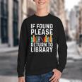 If Found Please Return To Library Book Lover Youth Crewneck Sweatshirt
