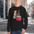 Gnome Read Reading Book Librarian Across America Women Kids Youth Crewneck Sweatshirt