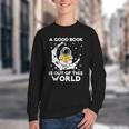 Good Book Is Out Of This World Astronaut Moon Space Reading Youth Crewneck Sweatshirt Good Book Is Out Of This World Astronaut Moon Space Reading Youth Crewneck Sweatshirt