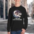 Good Book Is Out Of This World Astronaut Space Youth Crewneck Sweatshirt