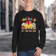 Groovy 100 Days In The Books Reading 100th Day Of School Youth Crewneck Sweatshirt