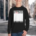Guestbook 7th Birthday 7 Year Old Born 2018 Bday Youth Crewneck Sweatshirt Guestbook 7th Birthday 7 Year Old Born 2018 Bday Youth Crewneck Sweatshirt